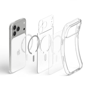 Spigen iPhone 18 Pro Ultra Hybrid (MagFit) - Clear White - case detail 57