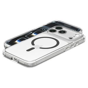 Spigen iPhone 18 Pro Ultra Hybrid (MagFit) - Clear Graphite - case detail 28