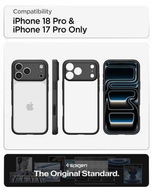 Spigen iPhone 18 Pro Ultra Hybrid - Matte Black - feature illustration 34