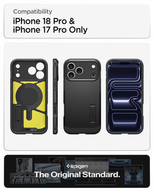 Spigen iPhone 18 Pro Tough Armor T (MagFit) - Black - feature illustration 40