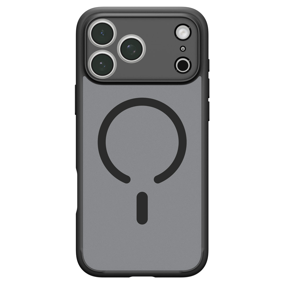 Spigen iPhone 18 Pro Max Ultra Hybrid Matte (MagFit) - Frost Black - case detail 7
