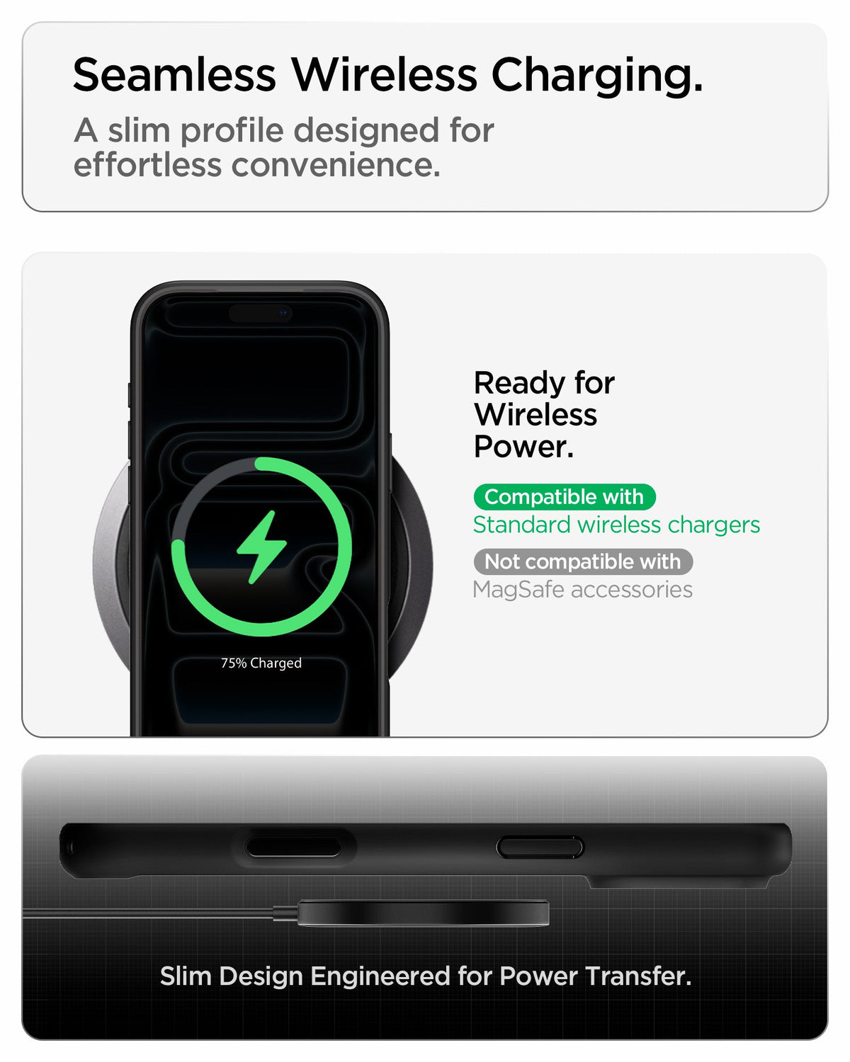 Spigen iPhone 18 Pro Ultra Hybrid - Matte Black - feature illustration 29