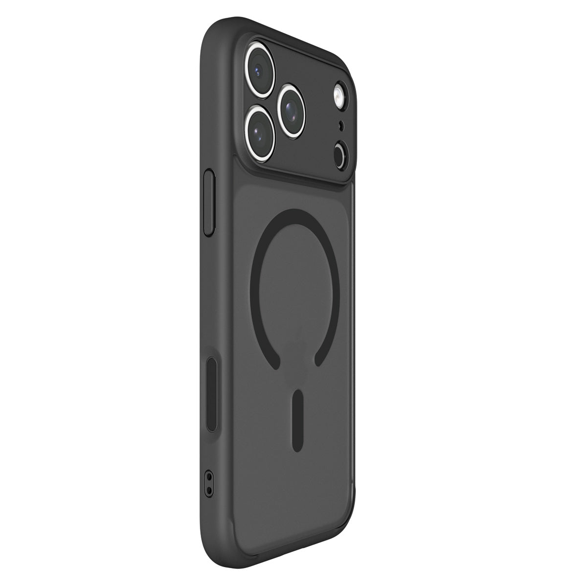 Spigen iPhone 18 Pro Ultra Hybrid Matte (MagFit) - Frost Black - case detail 16