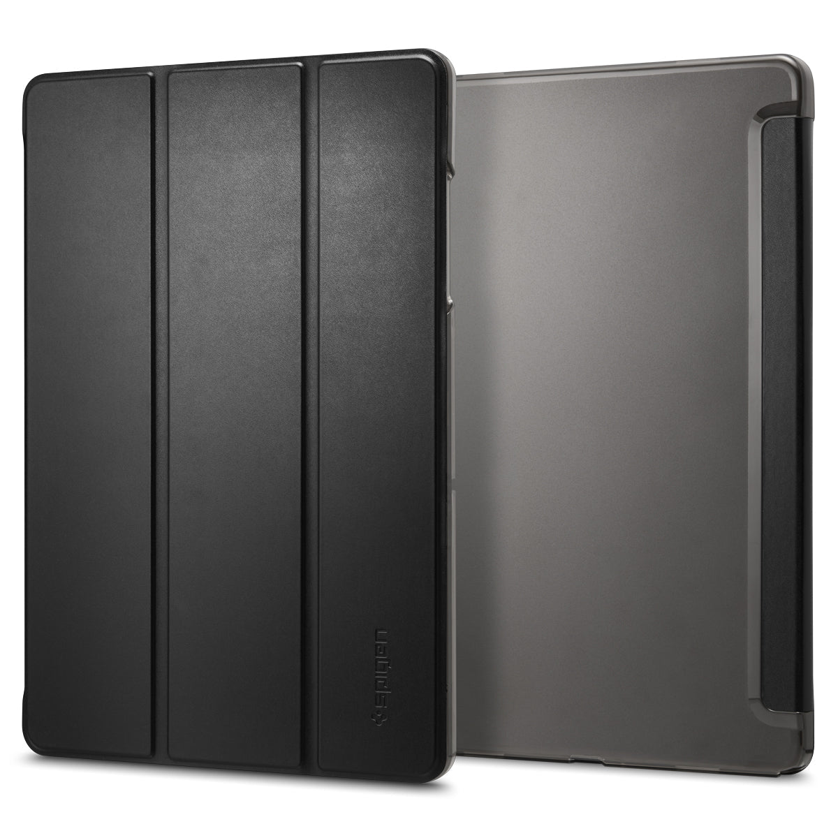 Spigen Galaxy Tab A11 Plus / A9 Plus Case – Smart Fold — Black folio front and fitted rear shell