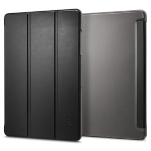 Spigen Galaxy Tab A11 Plus / A9 Plus Case – Smart Fold — Black folio front and fitted rear shell