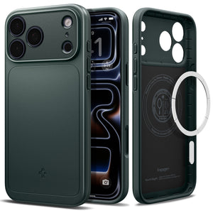 Spigen iPhone 18 Pro Thin Fit (MagFit) - Abyss Green - product view 14