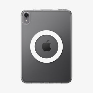 Spigen iPad Mini 7 / iPad Mini 6 Case – Ultra Hybrid MagFit – Clear White – title image 1