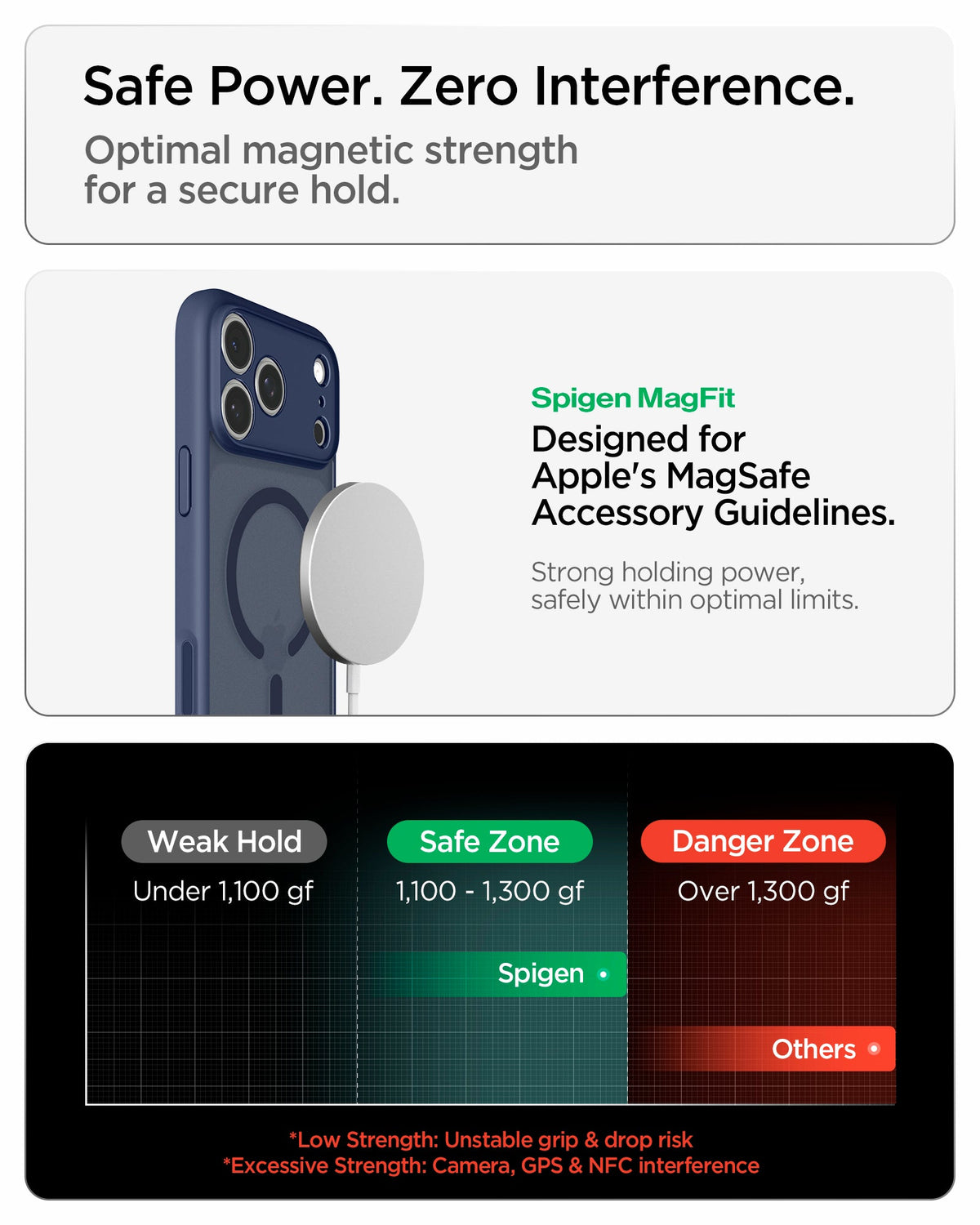 Spigen iPhone 18 Pro Max Ultra Hybrid Matte (MagFit) - Frost Deep Blue - feature illustration 76