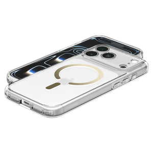 Spigen iPhone 18 Pro Max Ultra Hybrid (MagFit) - Clear Gold - case detail 23