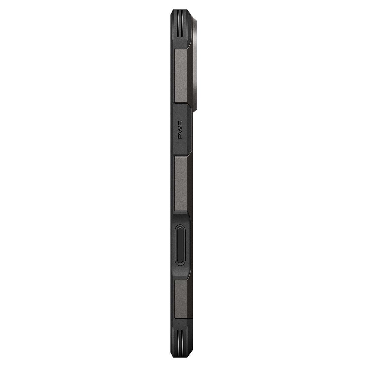 Spigen iPhone 18 Pro Tough Armor T (MagFit) - Gunmetal - case detail 24