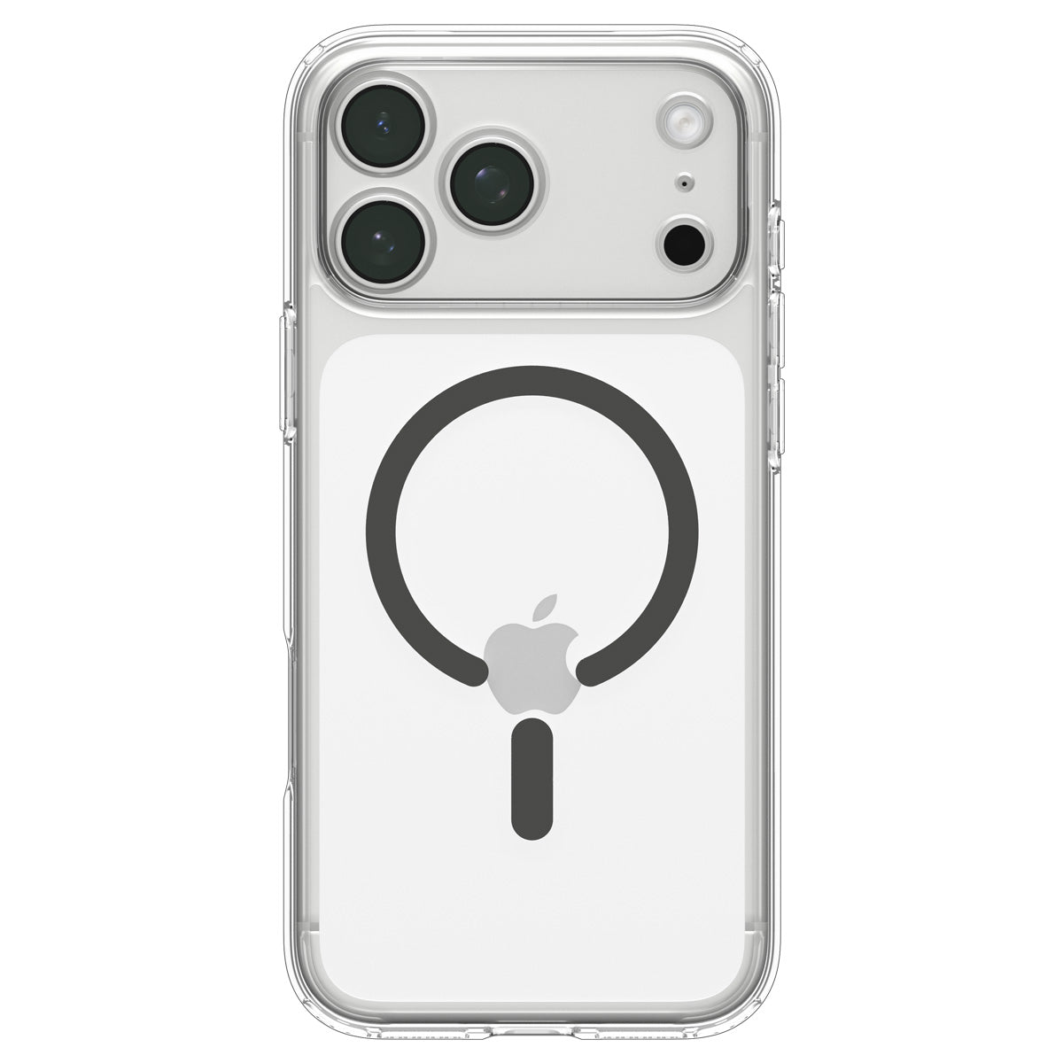 Spigen iPhone 18 Pro Ultra Hybrid (MagFit) - Clear Graphite - case detail 23