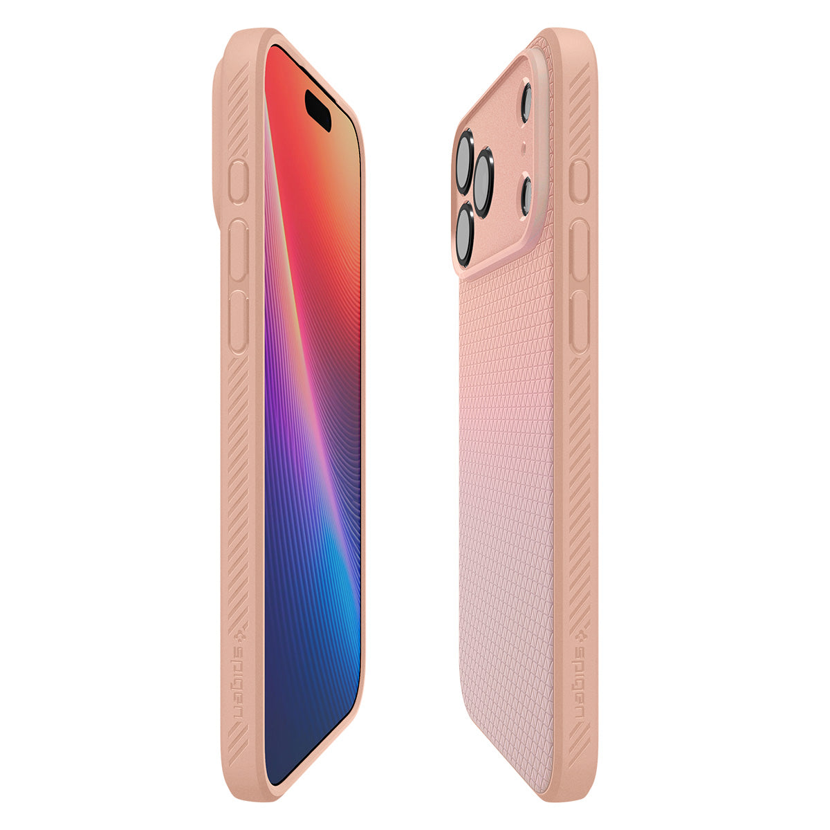 Spigen iPhone 18 Pro Max Liquid Air - Rose Titanium - case detail 39