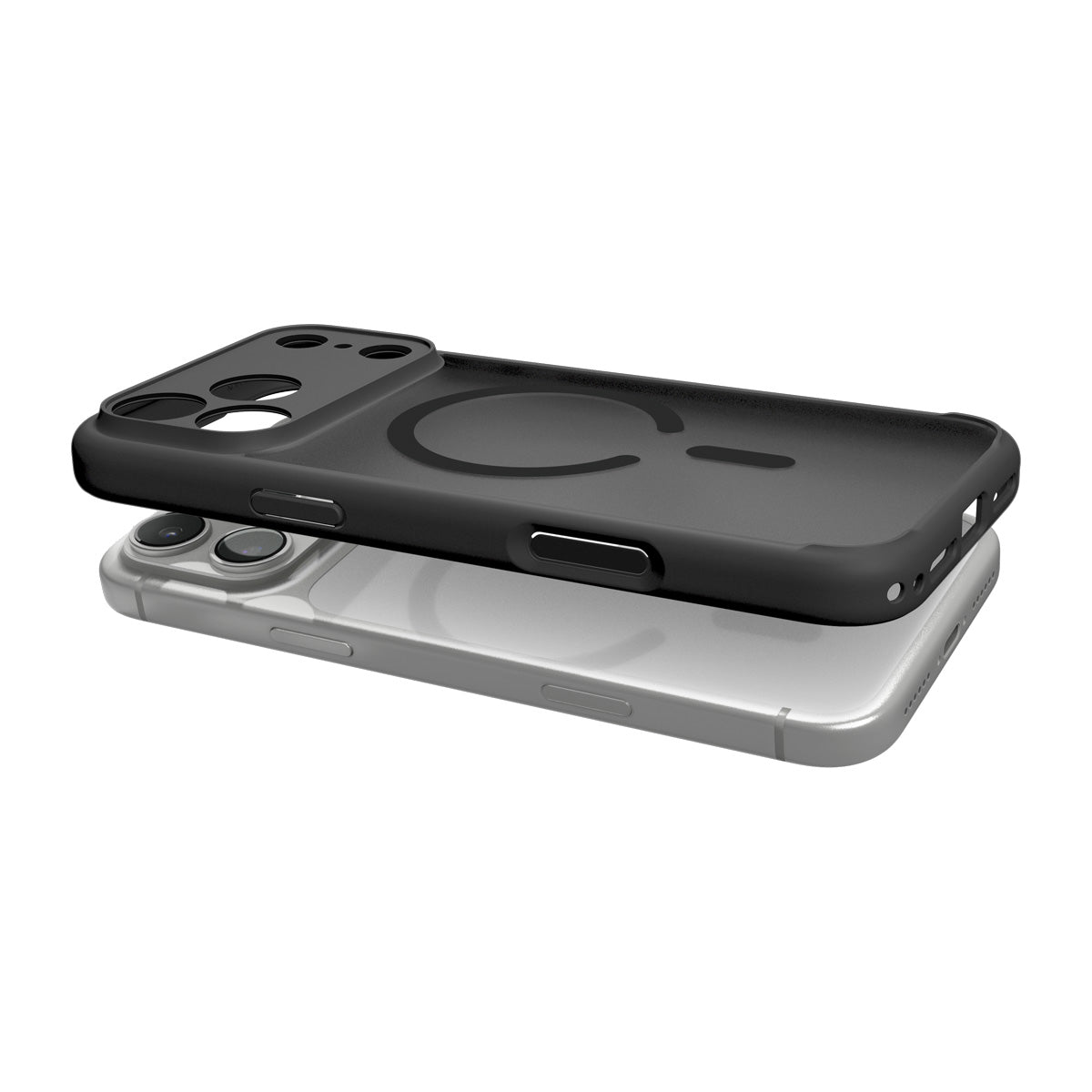 Spigen iPhone 18 Pro Max Ultra Hybrid Matte (MagFit) - Frost Black - case detail 17