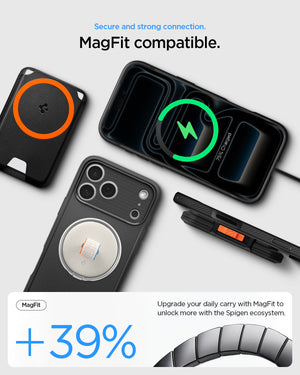 Spigen iPhone 18 Pro Rugged Armor (MagFit) - Matte Black - feature illustration 21