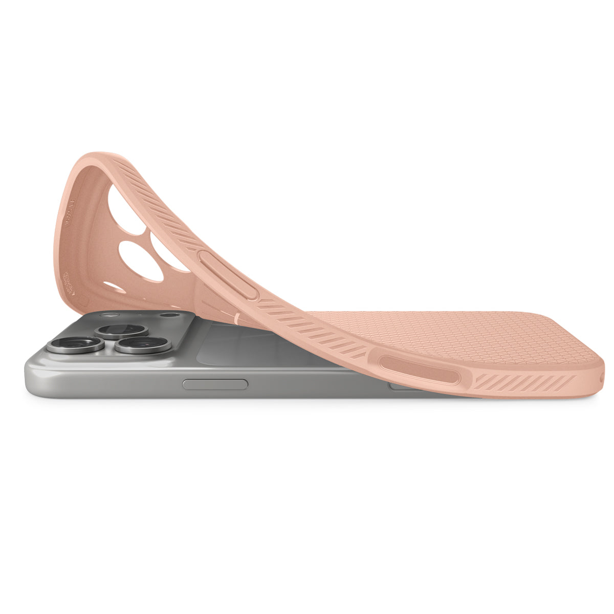 Spigen iPhone 18 Pro Max Liquid Air - Rose Titanium - case detail 40