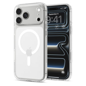 Spigen iPhone 18 Pro Ultra Hybrid Matte (MagFit) - Frost White - case detail 60