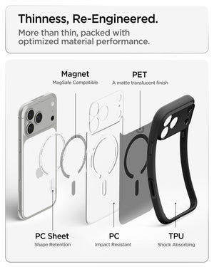 Spigen iPhone 18 Pro Max Ultra Hybrid Matte (MagFit) - Frost Black - feature illustration 59