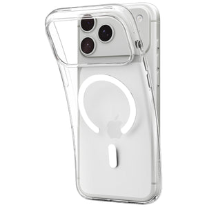 Spigen iPhone 18 Pro Liquid Crystal MagFit - Clear White - case detail 13