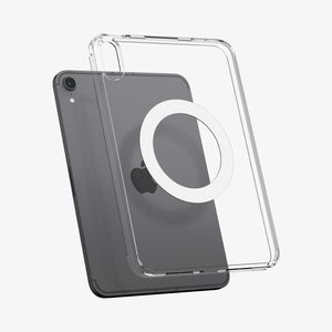 Spigen iPad Mini 7 / iPad Mini 6 Case – Ultra Hybrid MagFit – Clear White – title image 2