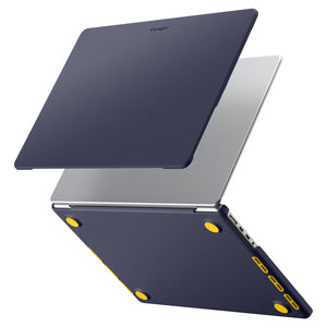 Spigen MacBook Pro 14-inch M5/M4/M3/M2/M1 Case – Nano Pop – Blueberry Navy – title image 1
