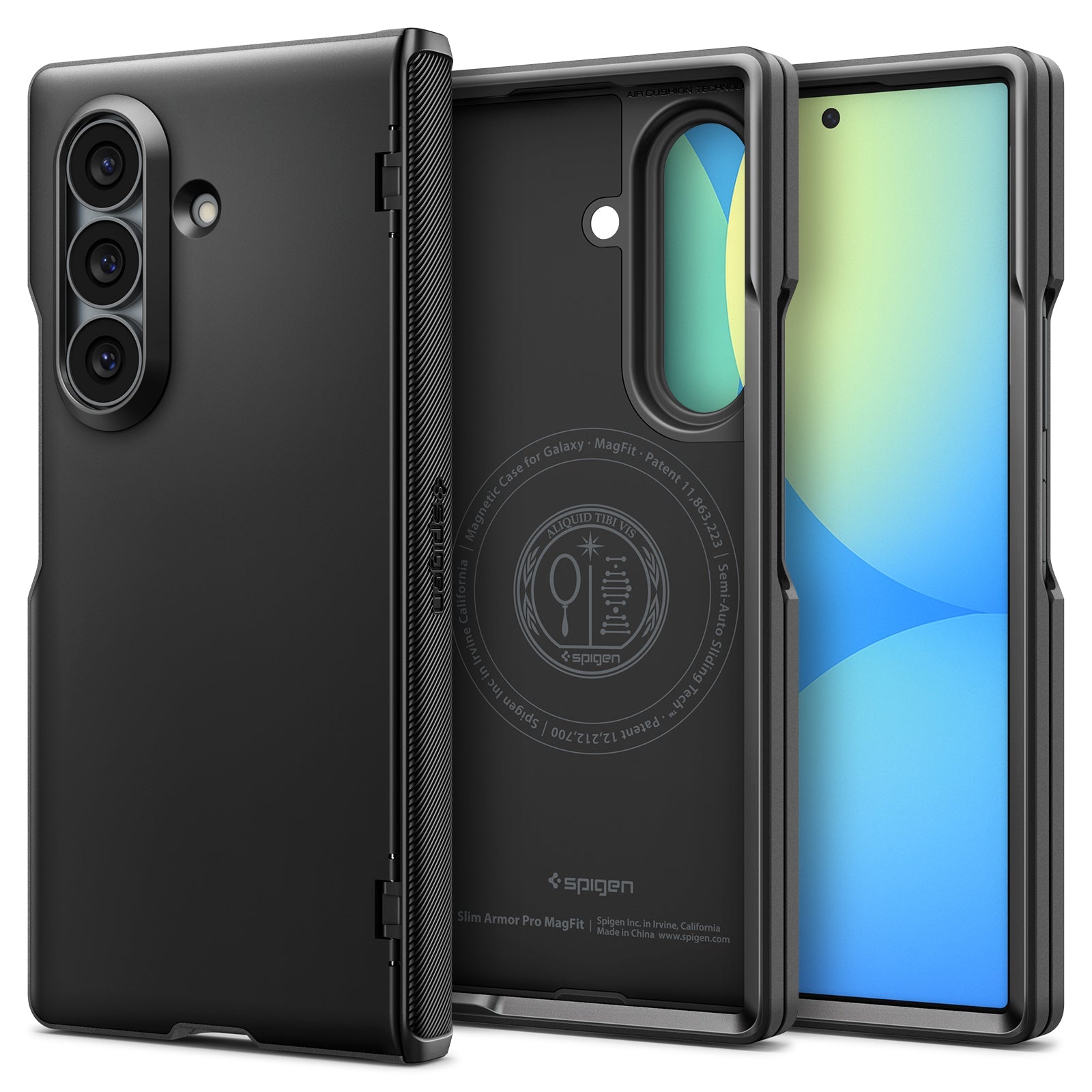 Spigen Galaxy Z Fold 8 Ultra Case Slim Armor Pro MagFit - Black - image 1