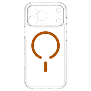 Spigen iPhone 18 Pro Ultra Hybrid (MagFit) - Clear Orange - case detail 38