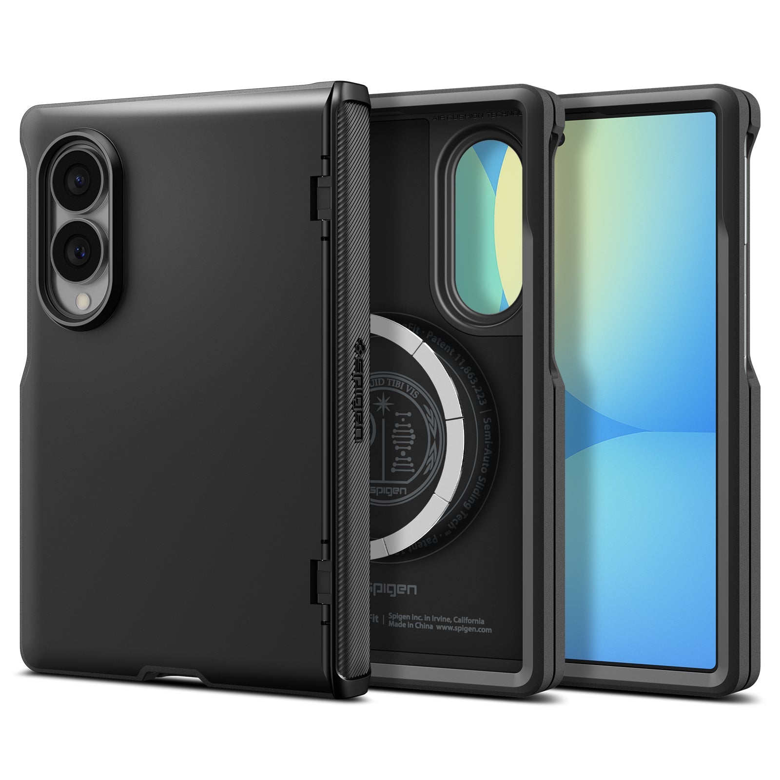 Spigen Galaxy Z Fold 8 Case Slim Armor Pro MagFit - Black - image 1