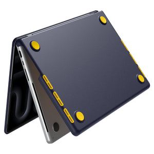 Spigen MacBook Pro 16-inch M5/M4/M3/M2/M1 Case – Nano Pop – Blueberry Navy – detail image 9
