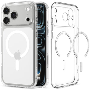 Spigen iPhone 18 Pro Max Ultra Hybrid (MagFit) - Clear White - product view 5