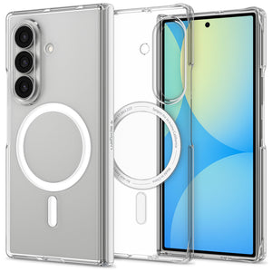 Spigen Galaxy Z Fold 8 Ultra Case Air Skin Zero MagFit - Clear White - image 1