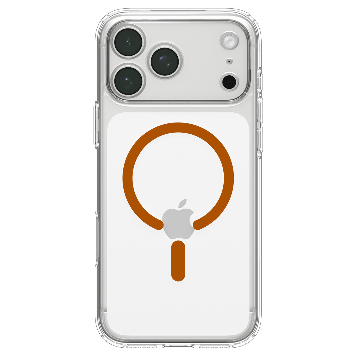 Spigen iPhone 18 Pro Ultra Hybrid (MagFit) - Clear Orange - case detail 37