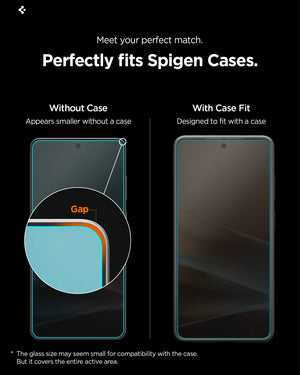 Spigen Galaxy S26 EZ Fit Pro HD Privacy – case-friendly edge fit