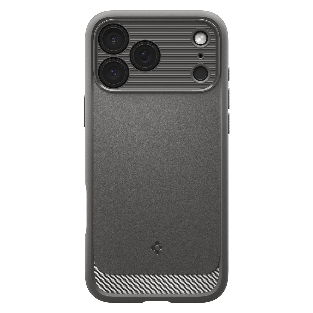 Spigen iPhone 18 Pro Rugged Armor (MagFit) - Gray - case detail 11