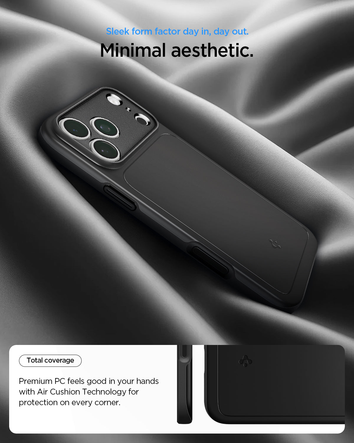 Spigen iPhone 18 Pro Thin Fit (MagFit) - Black - feature illustration 38