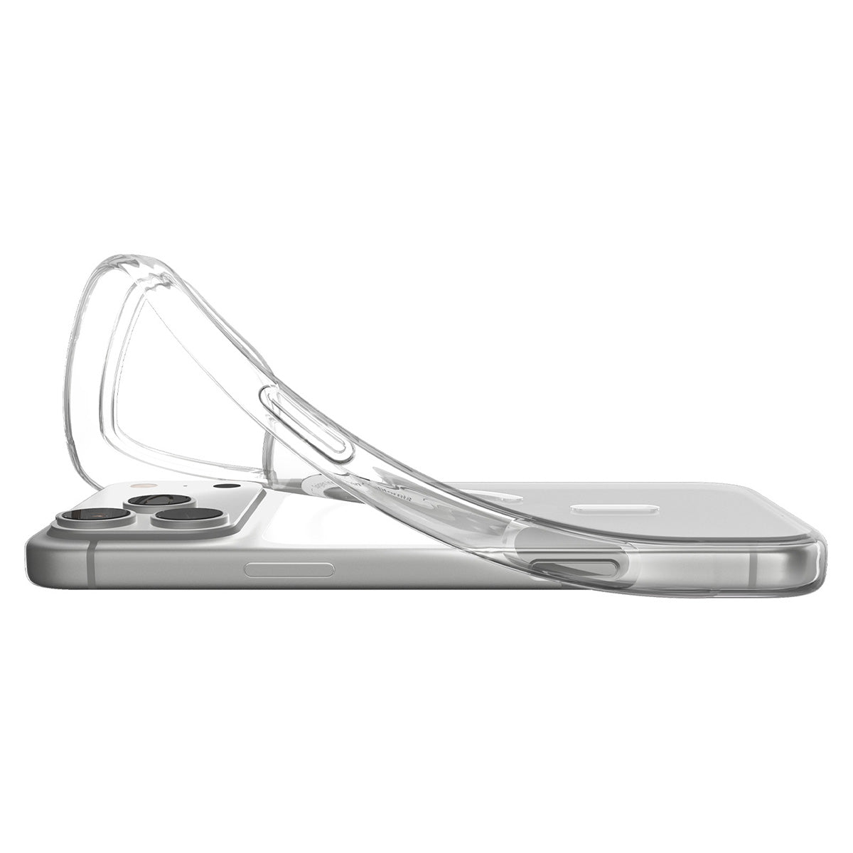Spigen iPhone 18 Pro Max Liquid Crystal MagFit - Clear White - case detail 7