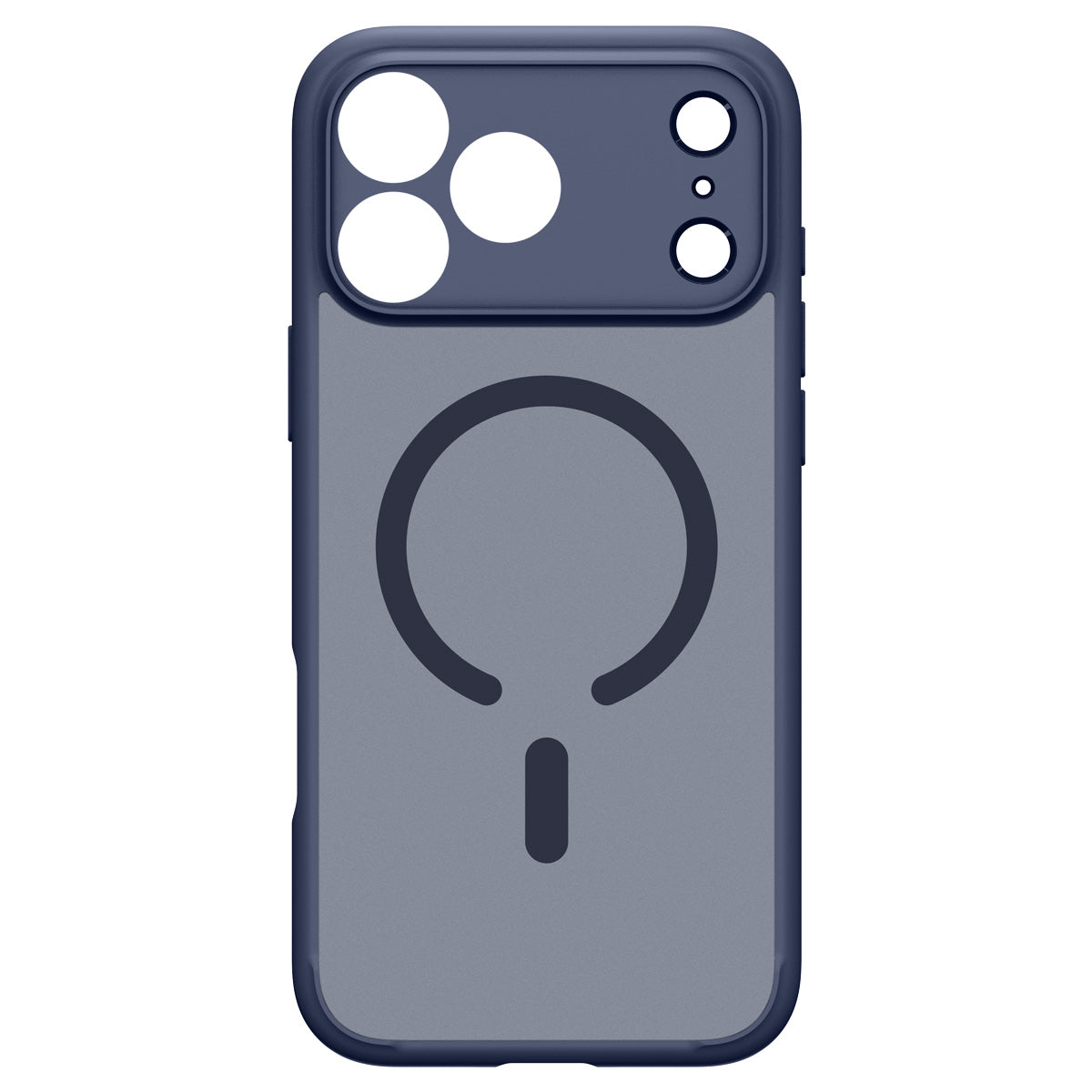 Spigen iPhone 18 Pro Ultra Hybrid Matte (MagFit) - Frost Deep Blue - case detail 39
