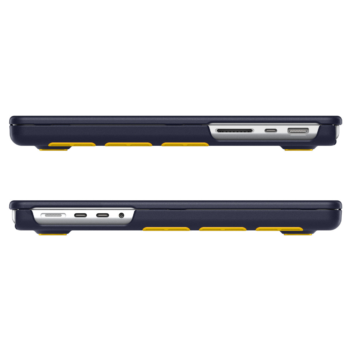 Spigen MacBook Pro 14-inch M5/M4/M3/M2/M1 Case – Nano Pop – Blueberry Navy – detail image 4