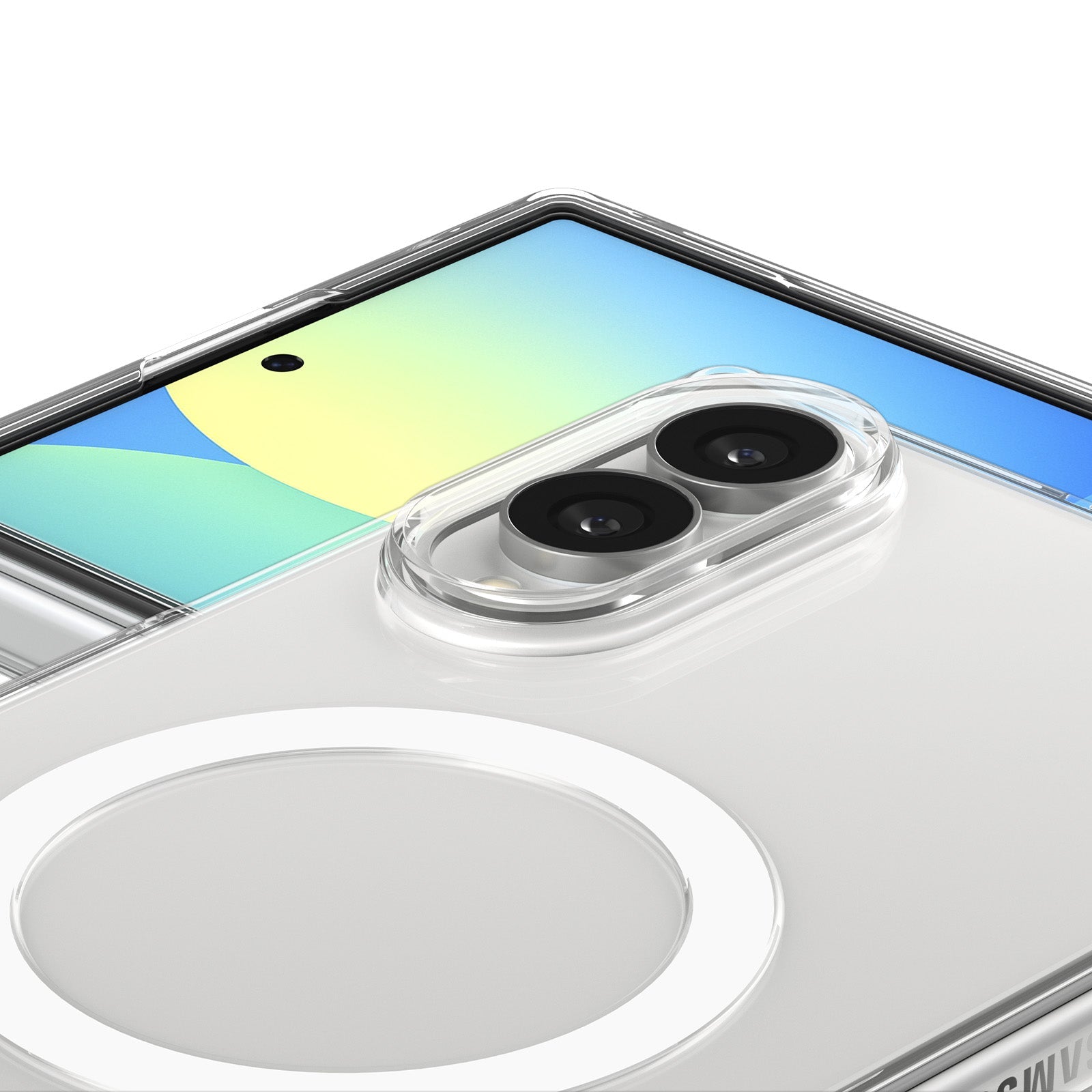 Spigen Galaxy Z Fold 8 Case Air Skin MagFit - Clear White - image 7