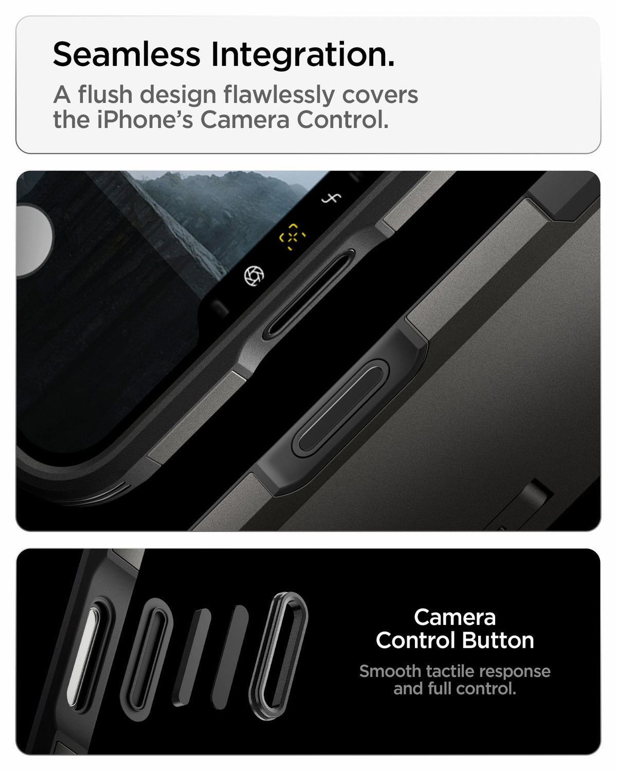 Spigen iPhone 18 Pro Tough Armor T (MagFit) - Gunmetal - feature illustration 43