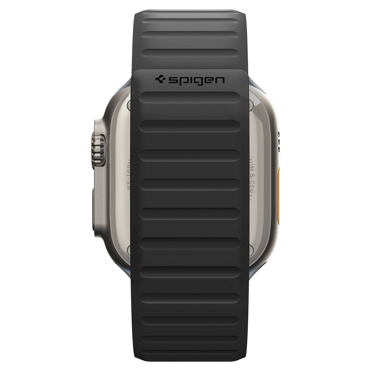 Active Black Gray Athlex Air M Apple Watch band product view 11