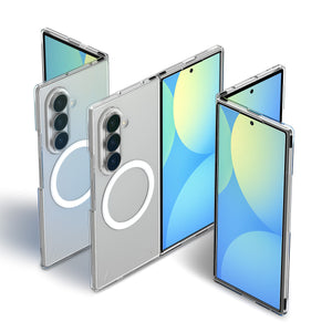 Spigen Galaxy Z Fold 8 Ultra Case Air Skin MagFit - Clear White - image 7
