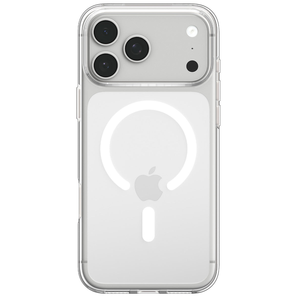 Spigen iPhone 18 Pro Max Liquid Crystal MagFit - Clear White - case detail 3