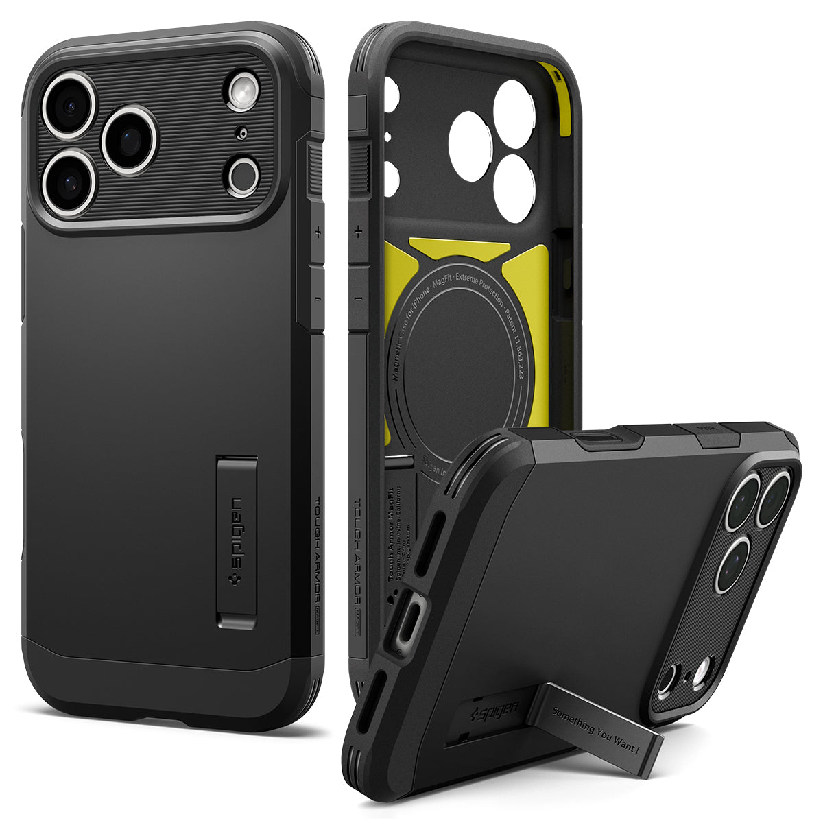 Spigen iPhone 18 Pro Tough Armor T (MagFit) - Black - product view 4