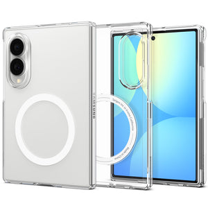 Spigen Galaxy Z Fold 8 Case Air Skin MagFit - Clear White - image 1