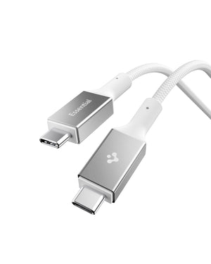 Spigen Essential EB10015CC 100W 5Gbps USB-C cable in White