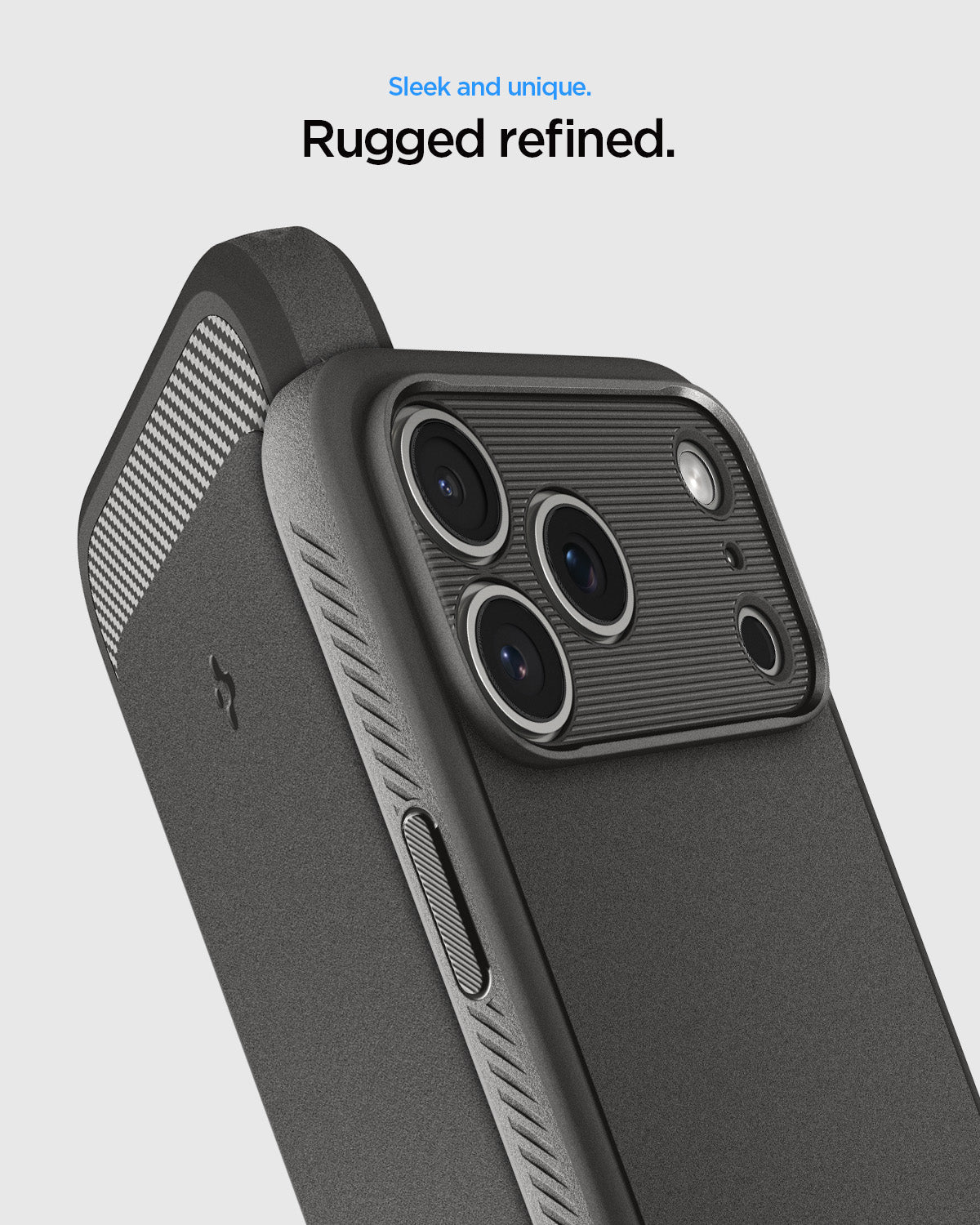 Spigen iPhone 18 Pro Rugged Armor (MagFit) - Gray - feature illustration 25