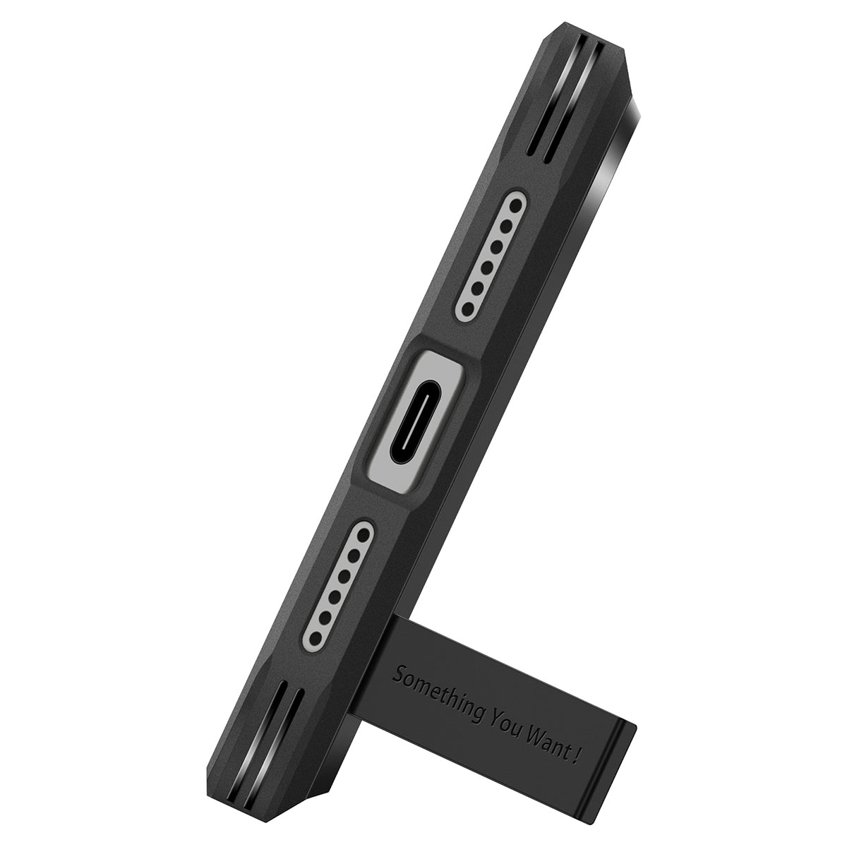 Spigen iPhone 18 Pro Tough Armor T (MagFit) - Black - case detail 12