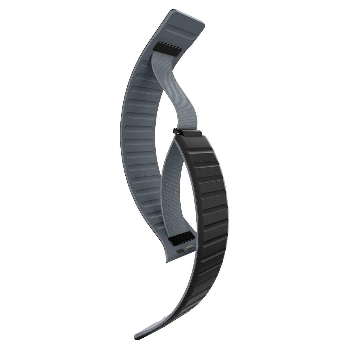 Active Black Gray Athlex Air M Apple Watch band product view 09