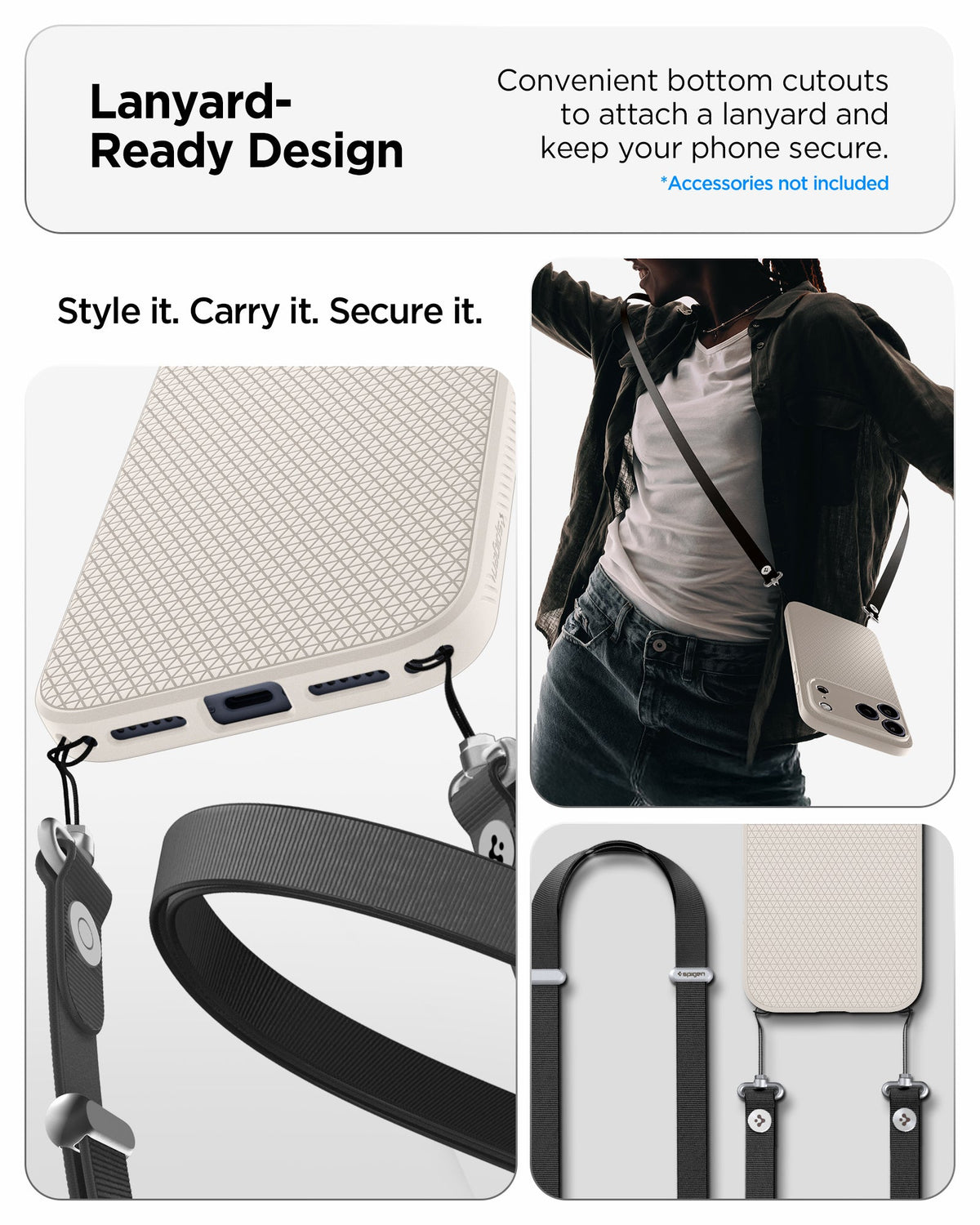 Spigen iPhone 18 Pro Max Liquid Air - Natural Titanium - feature illustration 67