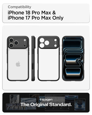 Spigen iPhone 18 Pro Max Ultra Hybrid - Matte Black - feature illustration 34